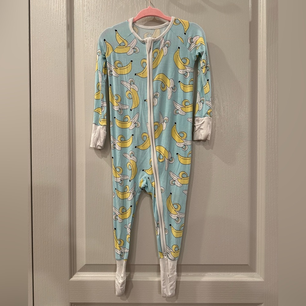 Little Sleepies Banana Zippy, 12-18 MO